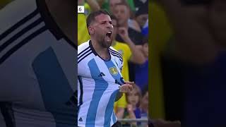 Brazil v Argentina Highlights2024 messi football soccer footballteam [upl. by Assertal948]