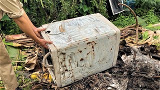 Simple Washing Machine Restoration  Cost Savings  Absolutely Incredible Restoration Skills [upl. by Dael]