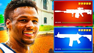 Bronny James BUILDS my META LOADOUT in Warzone [upl. by Tymon]