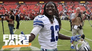 Should Dallas Cowboys Take Back Lucky Whitehead  First Take  ESPN [upl. by Renner]