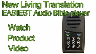 NLT Bible  New Living Translation EASIEST Audio Bible player  NLT Bible reader [upl. by Naujat]