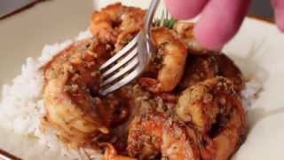 Barbecue Shrimp  New Orleans Style Garlic Pepper Shrimp Recipe [upl. by Nyltiac]