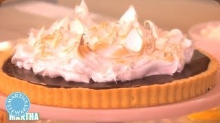 How to Make a Chocolate Ganache Tart  Martha Stewart [upl. by Perice]