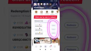 Use HoYoLab To Redeem Code genshinimpact genshinprimogems [upl. by Imim]
