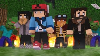 Minecraft Murder Crafting Dead  quotWHERE IS CARLquot The Walking Dead Roleplay [upl. by Naivad461]