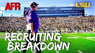 EXCLUSIVE National Recruiting Analyst On SEC LSUs TOP 10 CLASS [upl. by Sibelle]