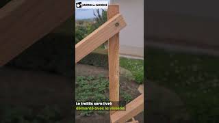 Treillis en bois  offrez à vos tomates un support pour plantes grimpantes [upl. by Akimit98]