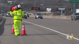 Tarrant County Sheriff crews monitor roadways as North Texans travel for the holidays [upl. by Roxana813]