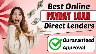 Best Online Payday Loan Lenders  ✅ Fast amp Easy Approval for Bad credit  same day loan 2024 [upl. by Amity792]