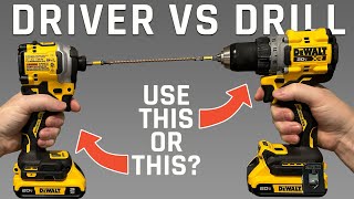 When To Use an Impact Driver VS Drill The ULTIMATE Guide [upl. by Ominorej306]