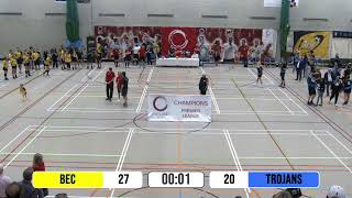 England Korfball Final 2024  BEC VS TROJANS [upl. by Asilehc51]