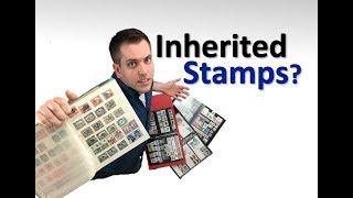 Inherited stamp collection  What to do [upl. by Ocirrej]