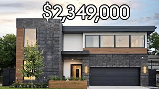 Touring a 2349000 One of a Kind MODERN MASTERPIECE in TOP Houston Neighborhood [upl. by Chesnut]