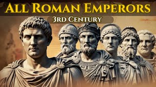 All Roman Emperors of the 3rd Century Chronological Order [upl. by Harmon759]