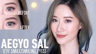 How To Aegyo Sal Puffy Smiling Eyes in 3 Steps  Elle Yamada [upl. by Acsirp]