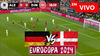 🔴 ALEMANIA VS DINAMARCA EN VIVO  UEFA EUROCOPA 2024 OCTAVOS DE FINAL  GERMANY VS DENMARK LIVE [upl. by Karl305]