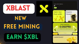 XBlast New Free Mining Platform  Full Guide  Mine XBL Coins [upl. by Lauralee]