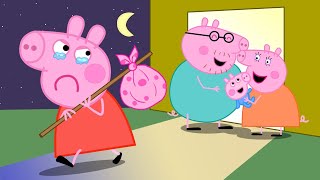 Mummy Pig and Daddy Pig Dont Love Me Peppa Please Come Back Home  Peppa Pig Funny Animation [upl. by Avner]