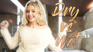 4K Transparent Clothes Haul  Dry vs Wet with Sophia [upl. by Eanom]