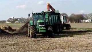 John Deere 6920 met Tebbe Trekkerwebnl [upl. by Ominoreg633]