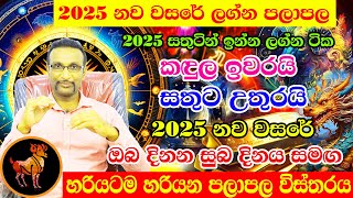 2025 Lagna Palapala  Mesha Lagnaya  Horoscope 2025  Calendar 2025  ලග්න පලාපල 2025  Litha 2025 [upl. by Ytitsahc]