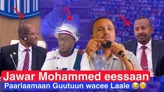 Jawar Mohammed Yoomirraa Miseensa Paarlaamaa Ethiopia tahe jedhan fakkaata yeroo maqaa jawar yaaman [upl. by Ayotel156]