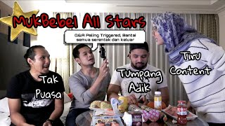 MUKBEBEL ALL STARS Haze Buat Youtuber Triggered Feat Shaz Zainuddin Isaac Osman amp Schaffy [upl. by Crispin]