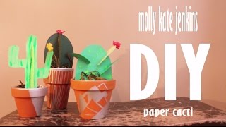 DIY Paper Cacti [upl. by Dodd441]