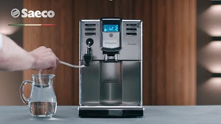 How to clean the automatic milk frother of your Saeco machine [upl. by Elbys]