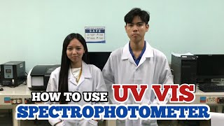 UV Vis Spectrophotometer  Quick Guide On How To Use [upl. by Lemuel327]