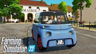 UNA CITROEN ELETTRICA  15 PALLEGNEY FARMING SIMULATOR 22 ITA [upl. by Enid]