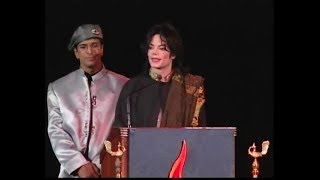 Michael Jackson in Indian Film Awards in New York  Javed Jaffrey [upl. by Mont320]