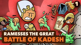 Ramesses the Great The Battle of Kadesh  Egyptian History  Part 1  Extra History [upl. by Godding]