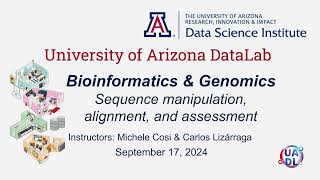 2024 Fall Biosciences amp Genomics Series An Introduction to Building a Transcriptomics Pipeline [upl. by Kurt]