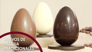 COMO REALIZAR HUEVOS DE PASCUA TRADICIONALES con Belcolade [upl. by Brittani]