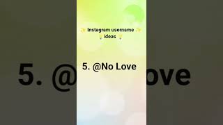 Instagram top 10 username  Instagram username 💡 usernameideas [upl. by Eyaj]