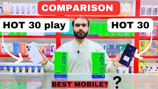 Hot 30 play vs hot 30  Infinix hot 30 play vs infinix hot 30 infinixhot30infinixhot30play [upl. by Winou721]