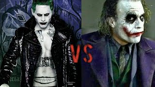 jared leto joker vs heath ledger😈 who is your favourite joker [upl. by Grous]