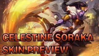 Celestine Soraka Skin  League of Legends [upl. by Enileuqcaj]