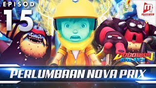 BoBoiBoy Galaxy EP15  Perlumbaan Nova Prix  Nova Prix Space Race ENG Subtitles [upl. by Yekcaj]