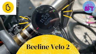 Beeline Velo 2 Product Review Initial Impressions Using It On My Brompton Folding Bike [upl. by Maureene]