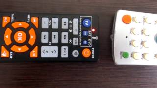 Copiar botones CHUNGHOP L336 Learning Remote [upl. by Atsillak401]