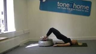 Toneathomeie™  Vibration plate exercises  Compact Vibroplate [upl. by Reddy796]