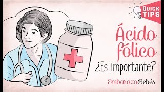 ÁCIDO FÓLICO en el embarazo 💊👶🏽 ¿Por qué es IMPORTANTE [upl. by Rednazxela]