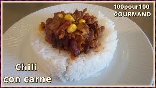 British chilli con carne  how to make chili con carne [upl. by Oiratno]