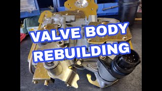 48RE VALVE BODY BUILD WITH SHIFT KIT  same as 46re [upl. by Slosberg]