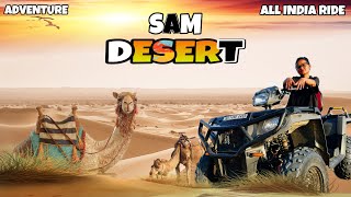 Sam Desert Adventure  Jaisalmer Rajasthan  All India Ride ep 7  Rider Noni [upl. by Kcirrem58]