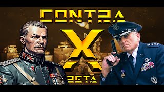 Contra X BETA Russia Futuristic General vs AirForce General Hard NoLimitSuperweapon [upl. by Millan304]