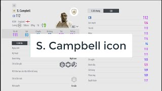 Player Reviews Campbell Icon Ingame FO4  FIFA Online 4 [upl. by Atsyrk62]