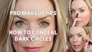 My pro makeup tips to conceal dark circles and tired eyes [upl. by Vedis]